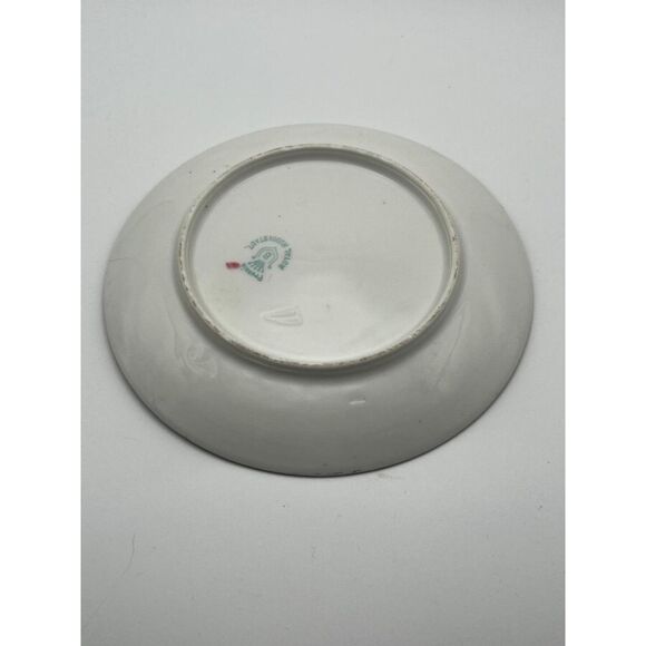 Royal Austria Floral Plate with Gold Trim - Picture 2 of 2